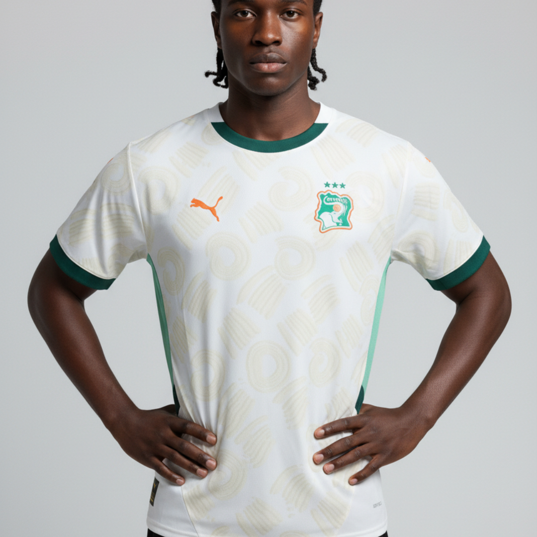 Maillot Côte d’Ivoire Extérieur CAN 2025/2026
