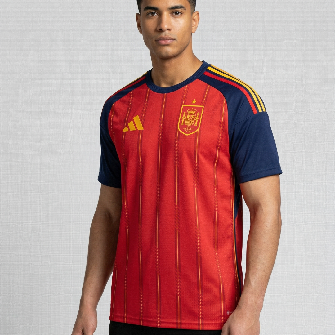 Maillot Espagne Domicile Coupe du Monde 2026