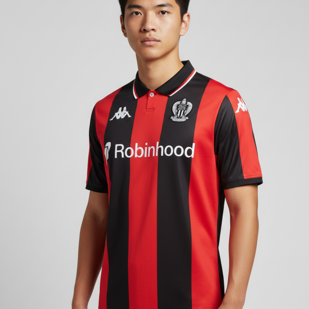 Maillot OGC Nice Domicile 2025/2026