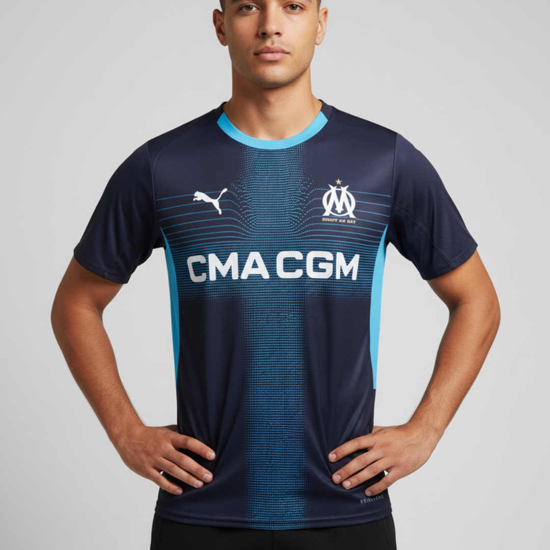 Maillot Olympique de Marseille OM Extérieur 2025/2026