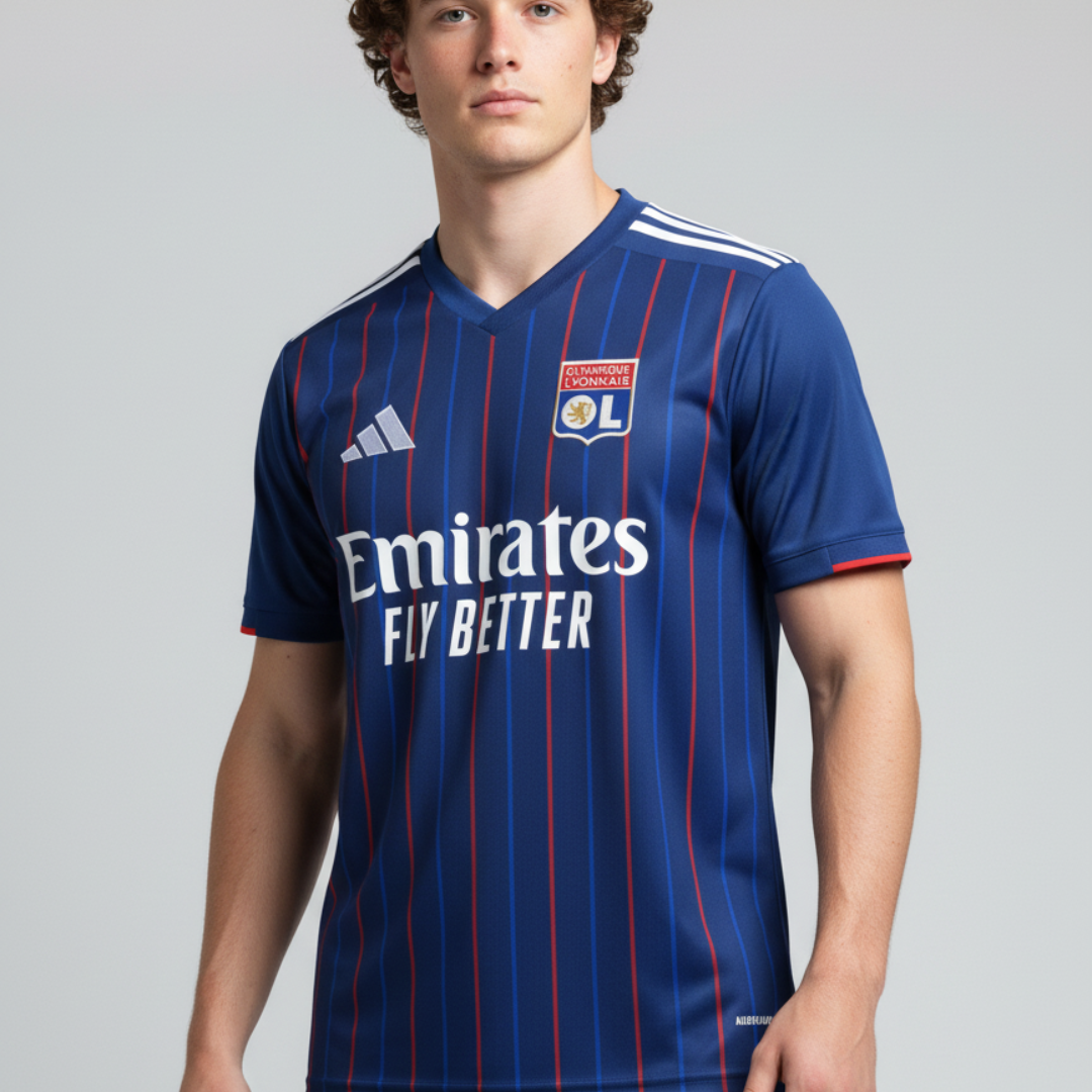 Maillot Olympique Lyonnais OL Extérieur 2025/2026