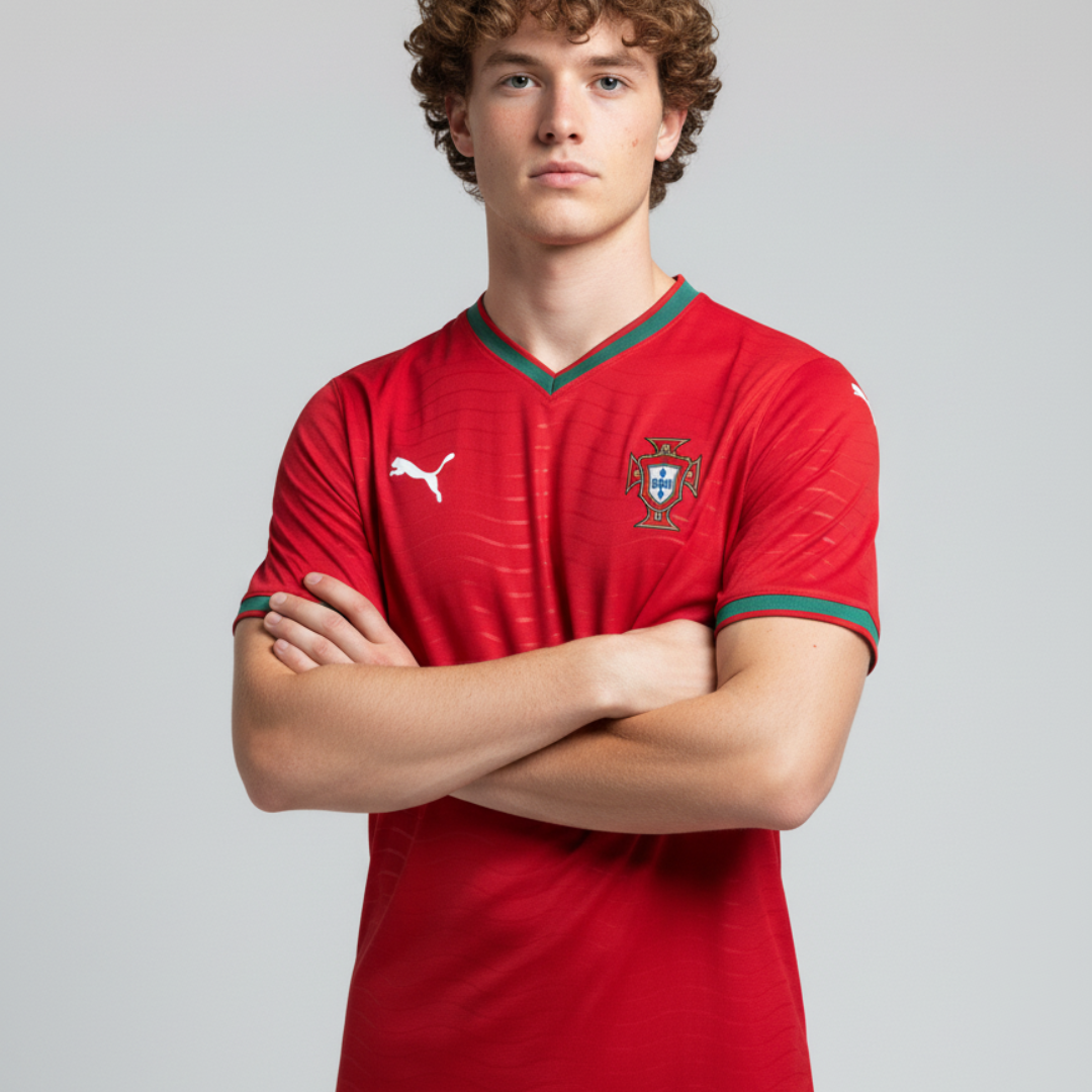 Maillot Portugal Domicile Coupe du Monde 2026