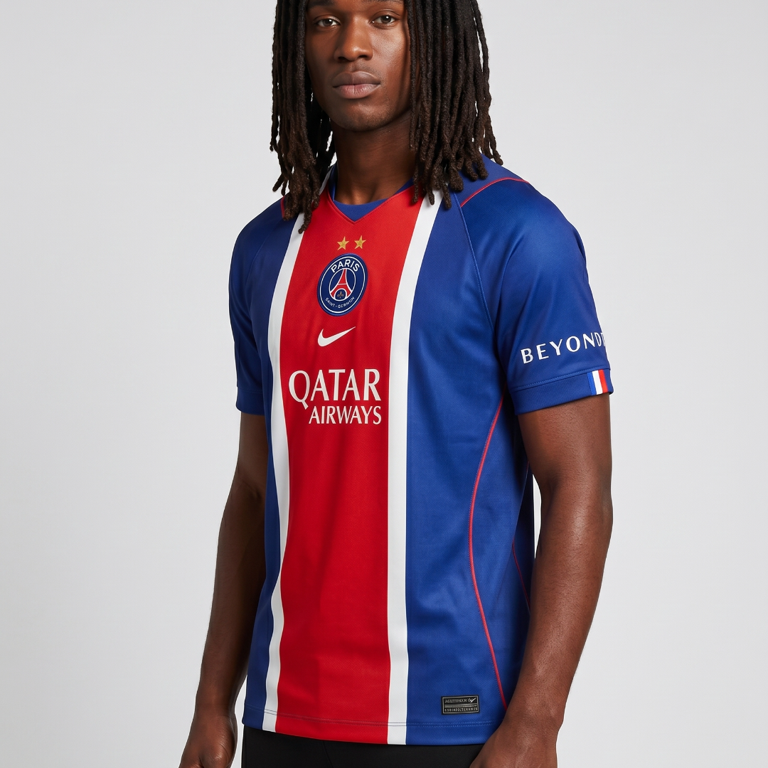 Maillot PSG Champions d'Europe 2 étoiles Domicile 2026/2027