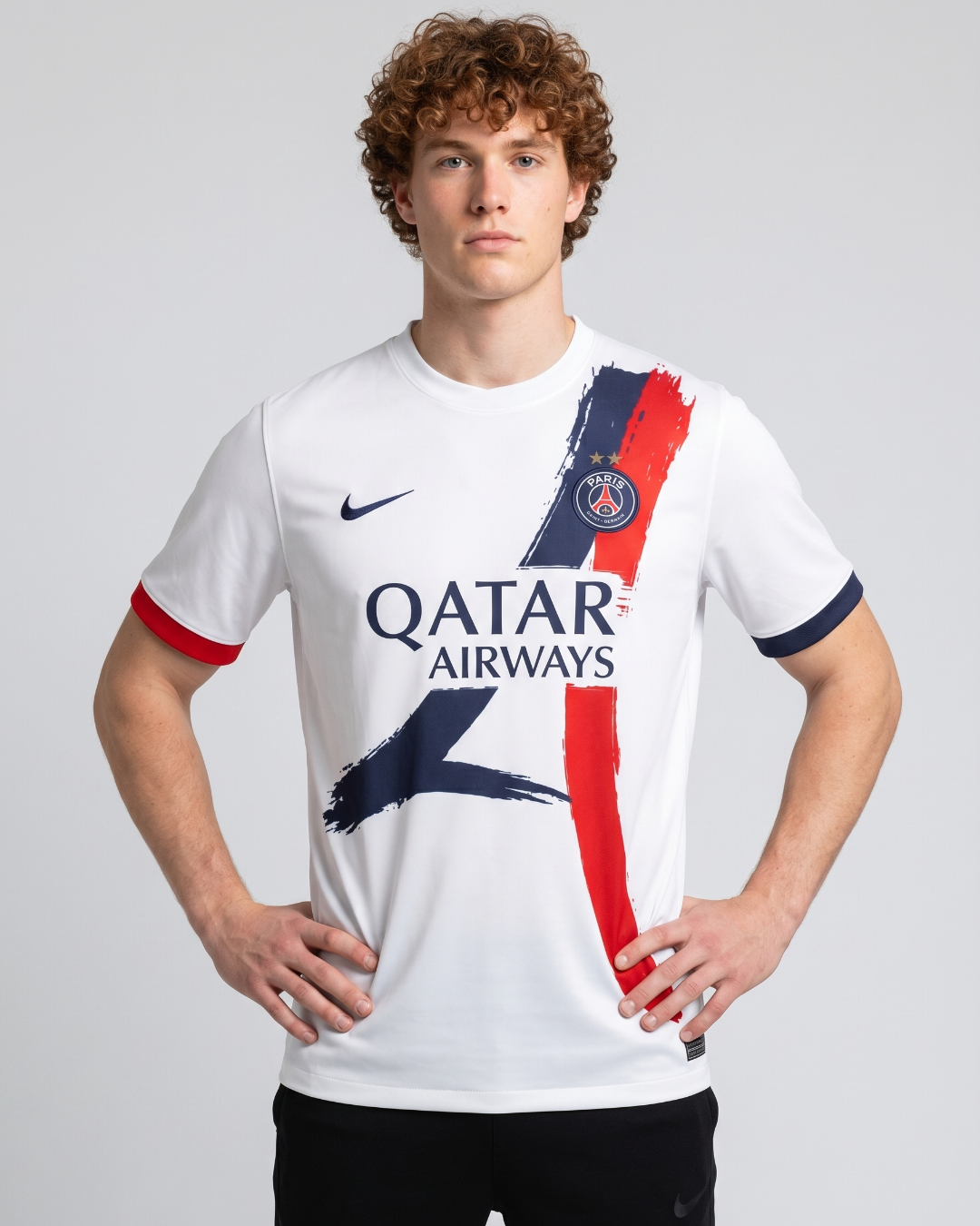 Maillot PSG Champions d'Europe Back 2 Back Extérieur 2025/2026