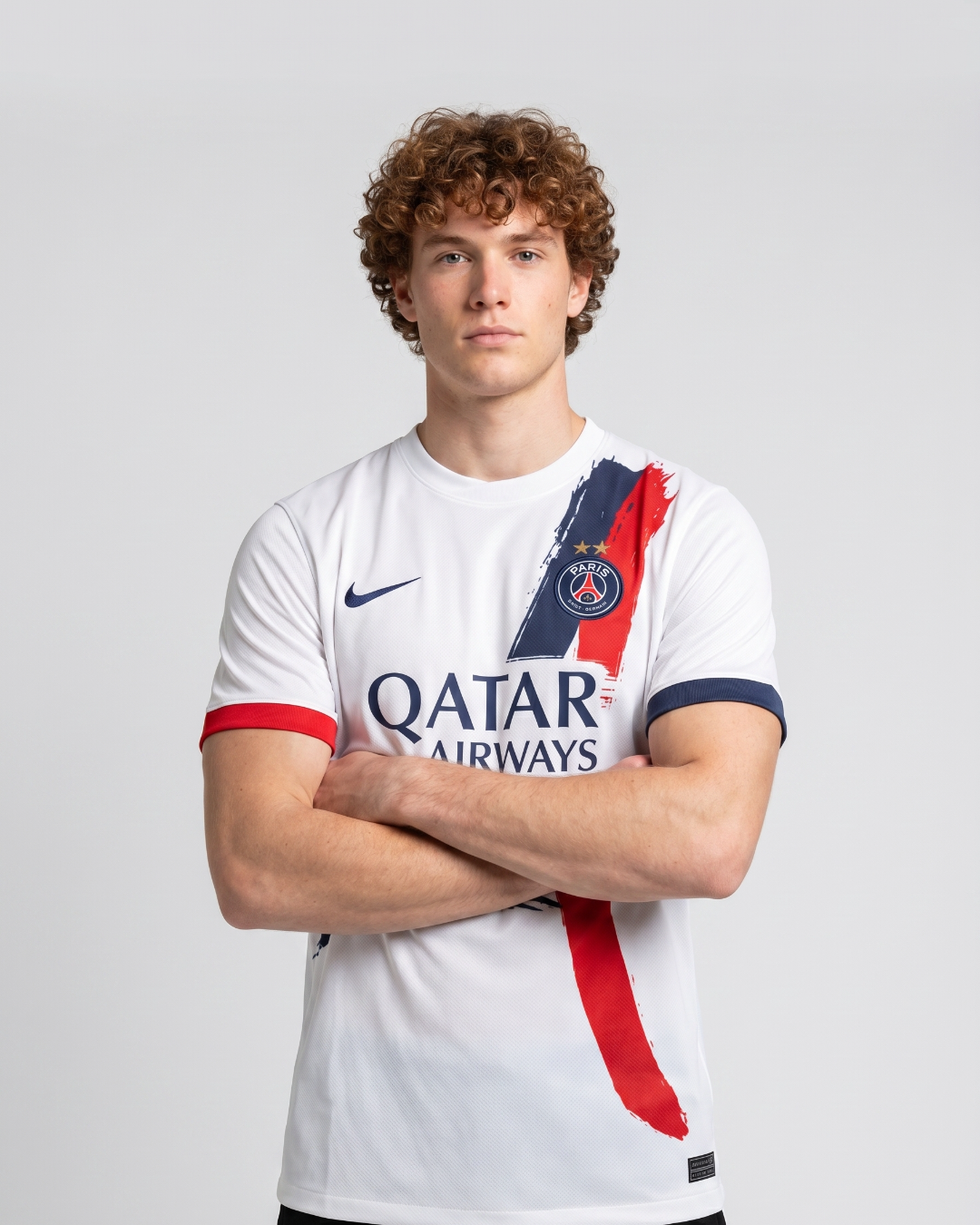 Maillot PSG Champions d'Europe Back 2 Back Extérieur 2025/2026