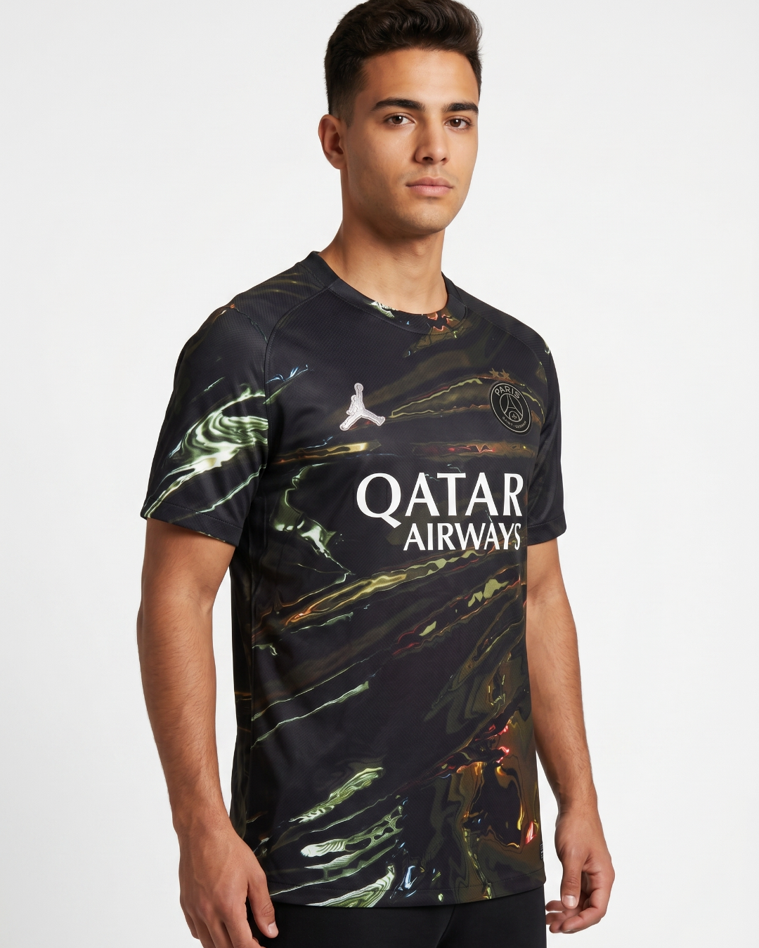 Maillot PSG Champions d'Europe Back 2 Back Jordan Night Edition 2025/2026