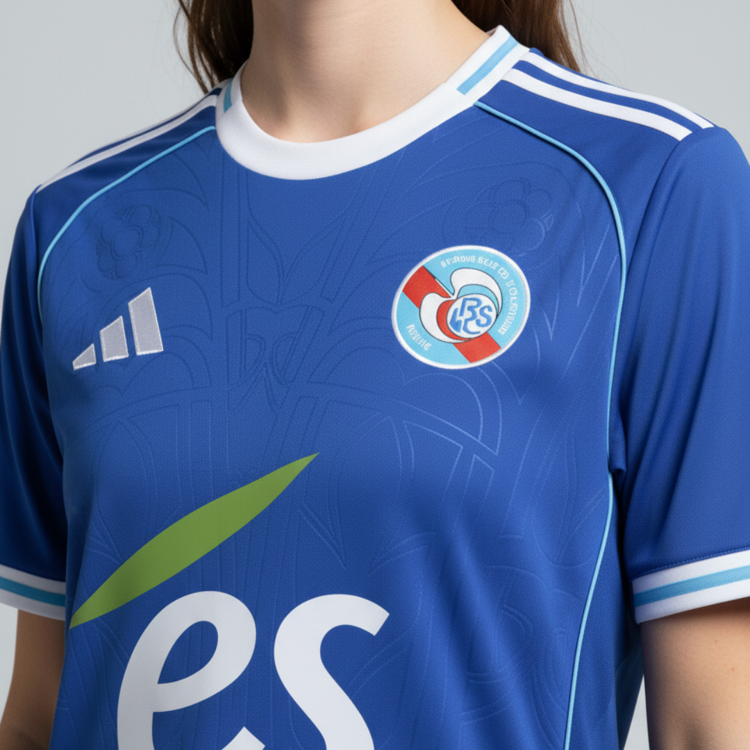 Maillot RC Strasbourg Alsace Domicile 2025/2026
