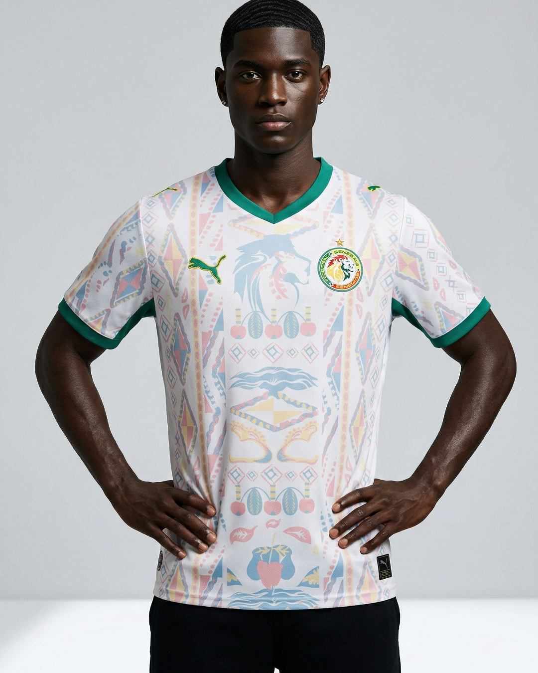 Maillot Sénégal Domicile Coupe du Monde 2026