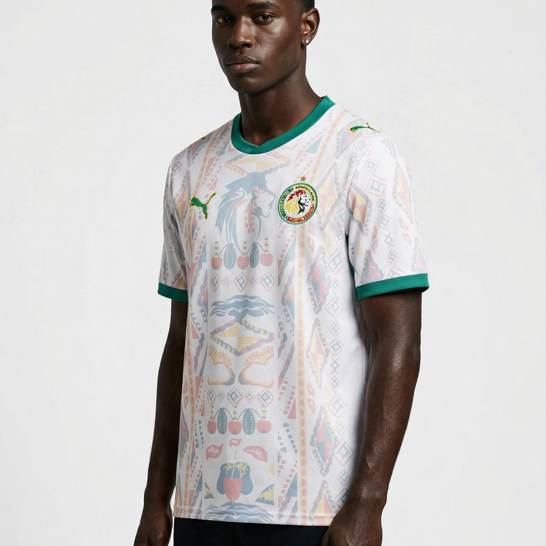 Maillot Sénégal Domicile Coupe du Monde 2026