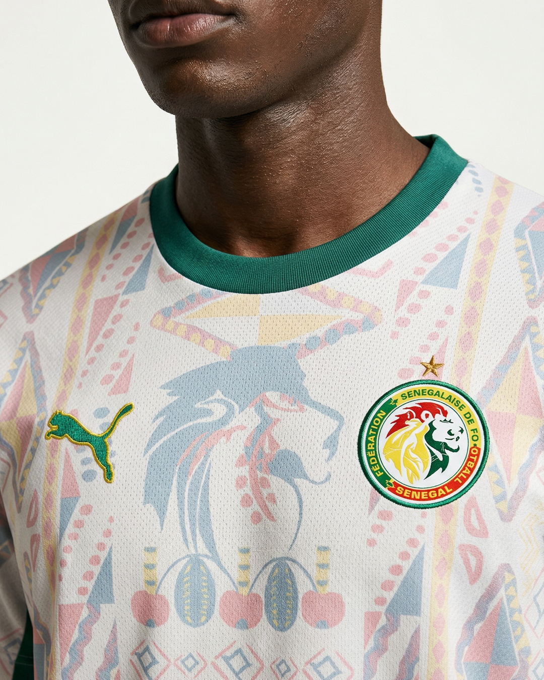 Maillot Sénégal Domicile Coupe du Monde 2026