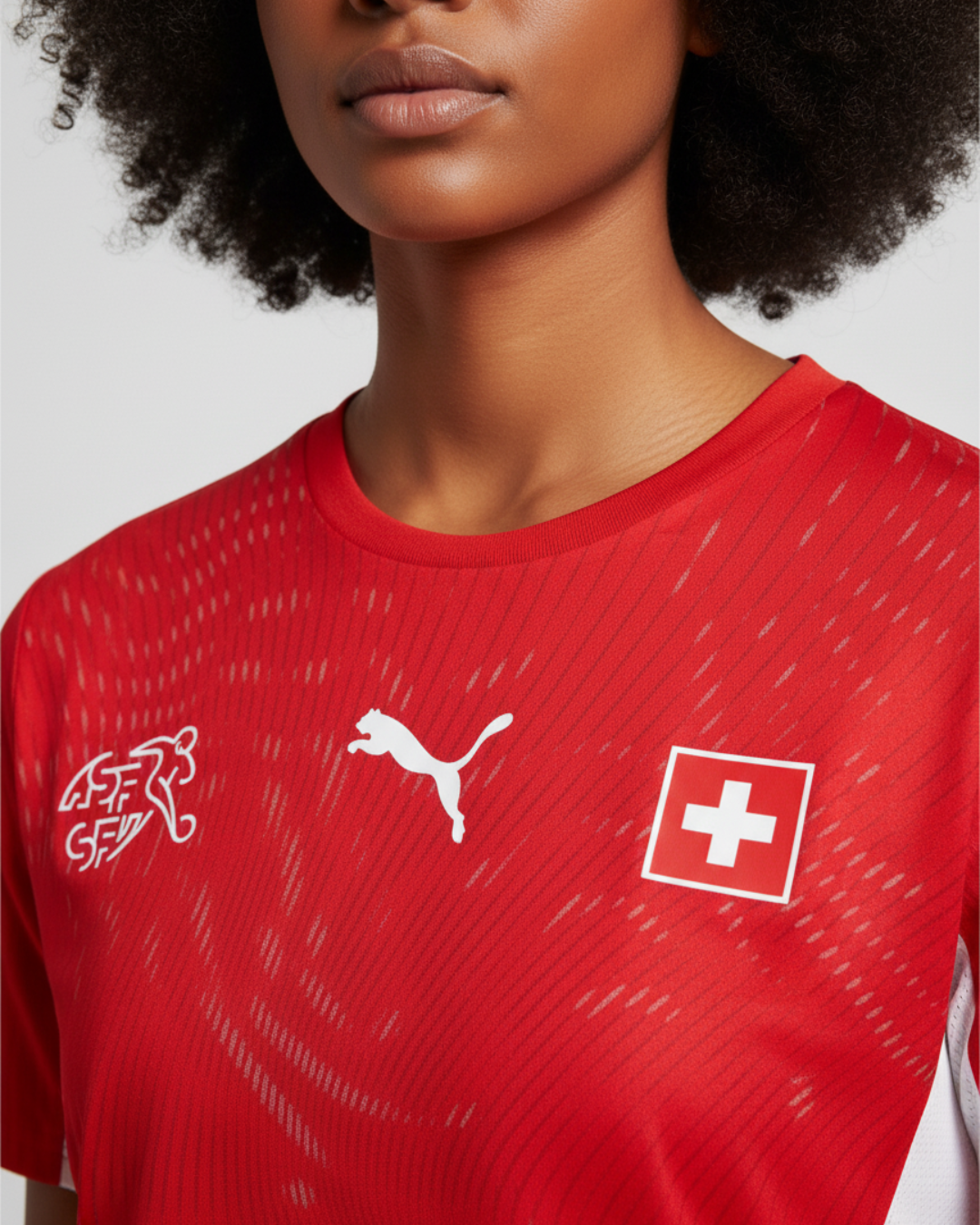 Maillot Suisse Domicile Coupe du Monde 2026