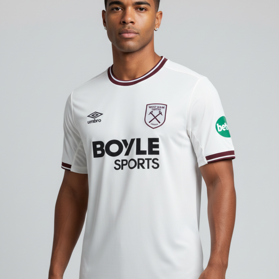 Maillot West Ham United Extérieur 2025/2026